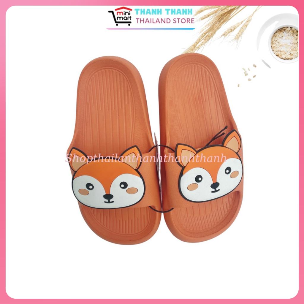 Dép Nhựa Đúc Cho Bé MONOBO AD01DEER Siêu Nhẹ Hình Thú Đáng Yêu - Thanh Thanh Store - Cam