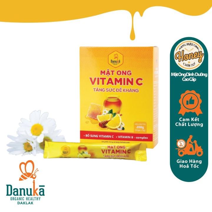 Mật Ong Dinh Dưỡng Vitamin-C Hòa Tan Tăng Sức Đề Kháng Giúp Bổ Sung Vitamin-C Và Vitamin-B