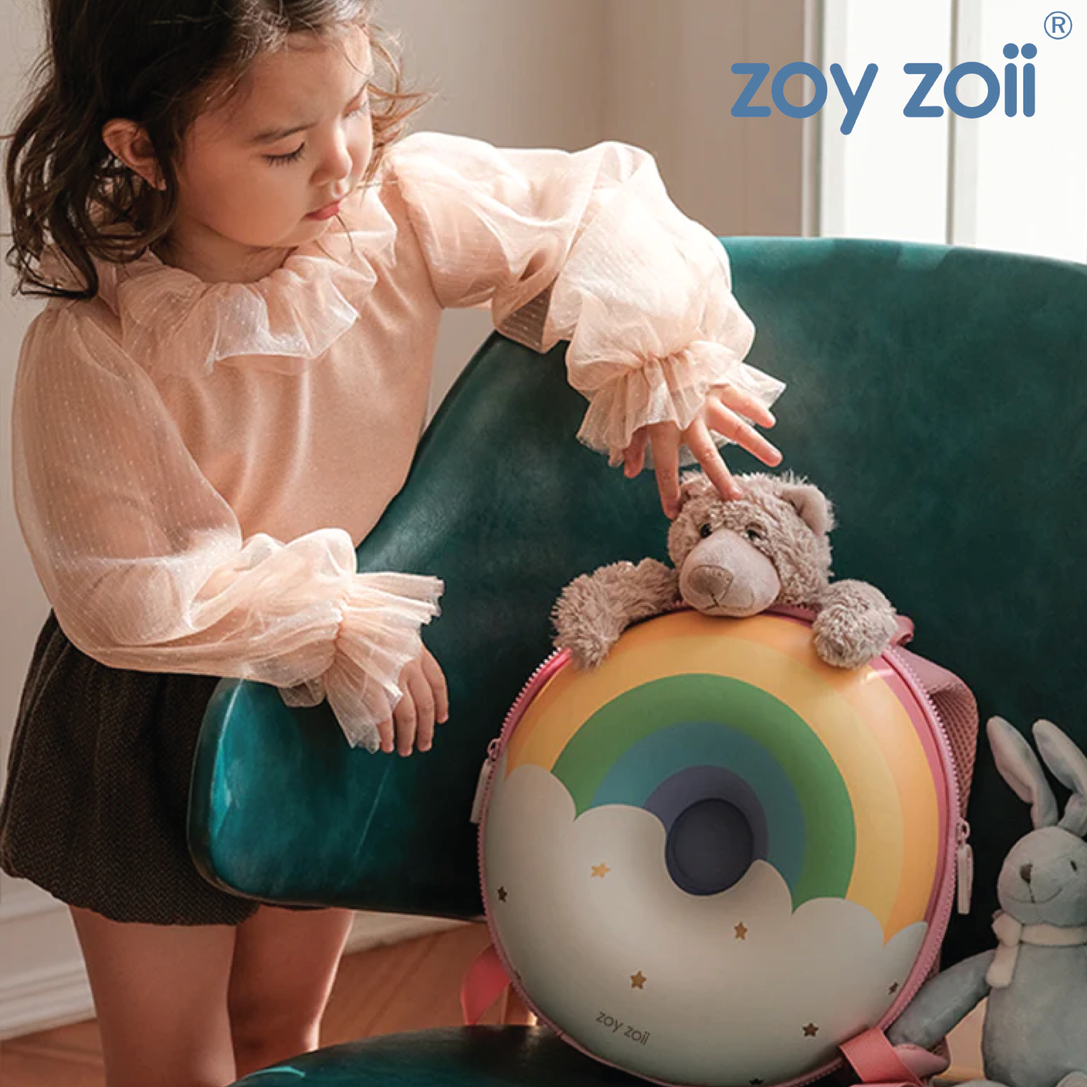 Balo cho bé Zoyzoii da cao cấp cho bé B1 - Hàng Chính Hãng