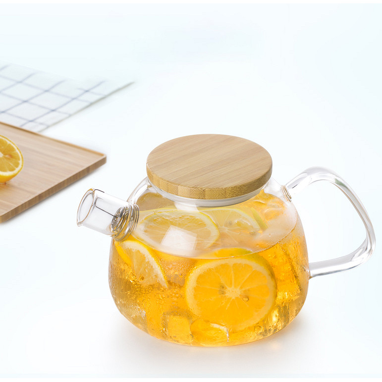 Bình lọc trà hoa thủy tinh Samadoyo S051H 900ml