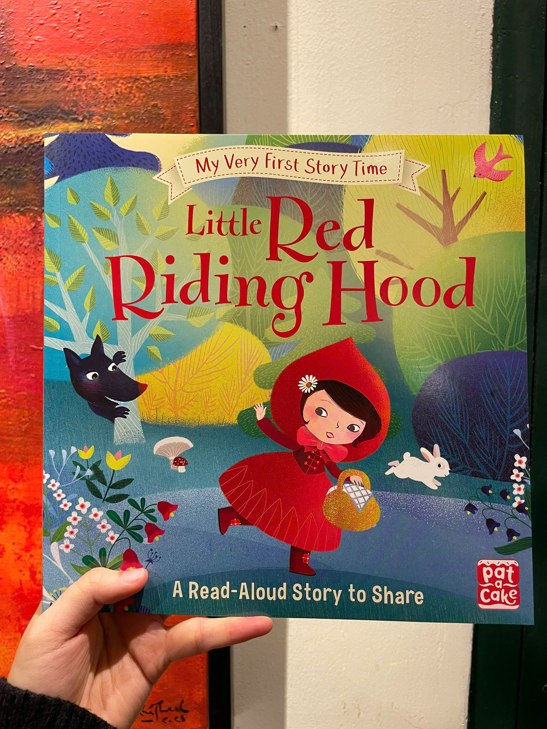 Sách - My Very First Story Time: Little Red Riding Hood by Rachel Elliot