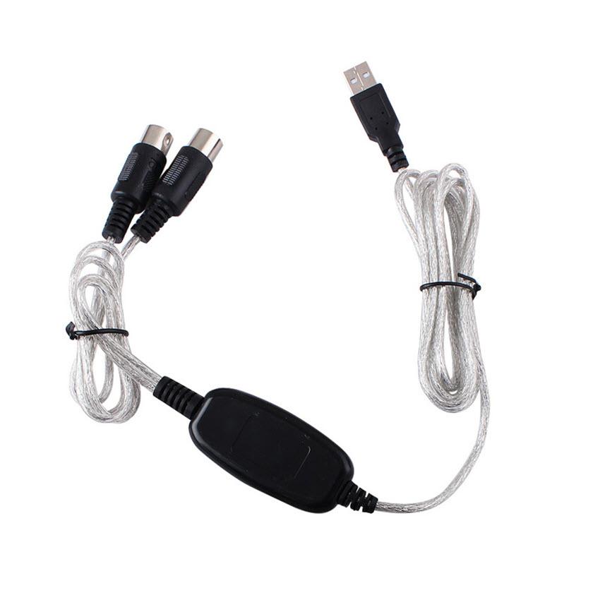 Cáp Midi to USB cho đàn Organ kết nối Máy tính