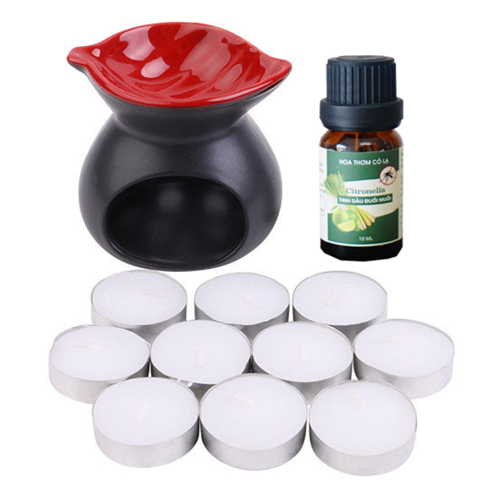 Tinh dầu chống muỗi - tinh chất sả thiên nhiên, dung tích 10ml, sản phẩm hữu cơ, đầy đủ giấy chứng nhận, hương thơm dễ chịu, an toàn tuyệt đối- Hoa Thơm Cỏ Lạ