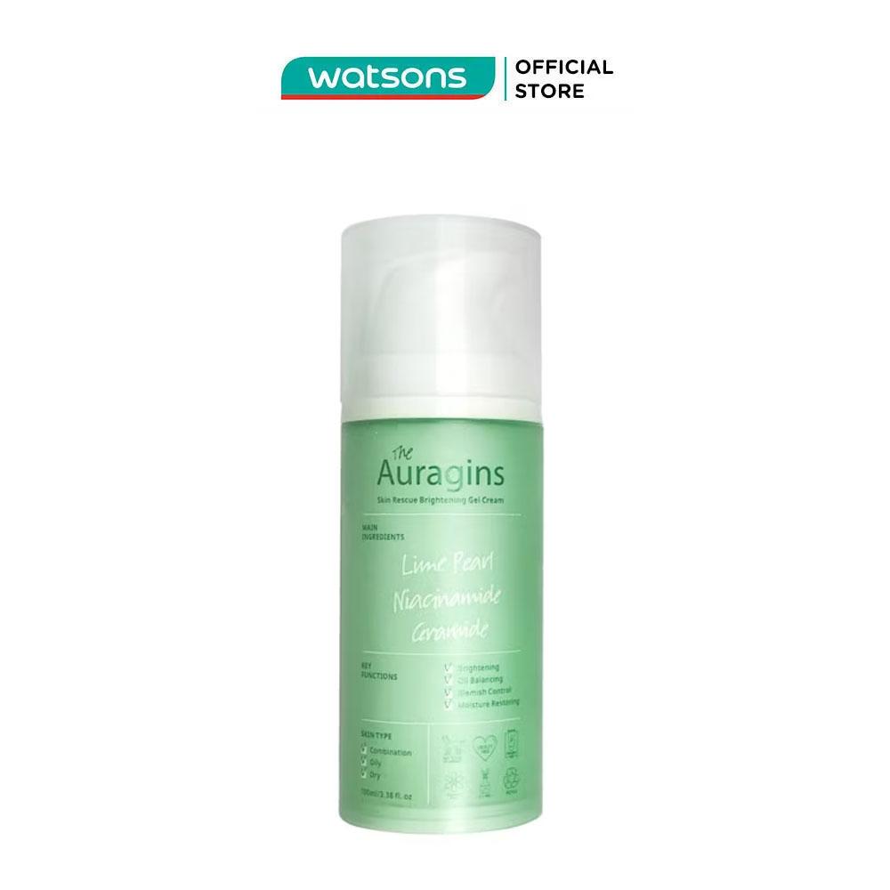 Gel Dưỡng Ẩm The Auragins Skin Rescue Brightening Gel Cream 100ml