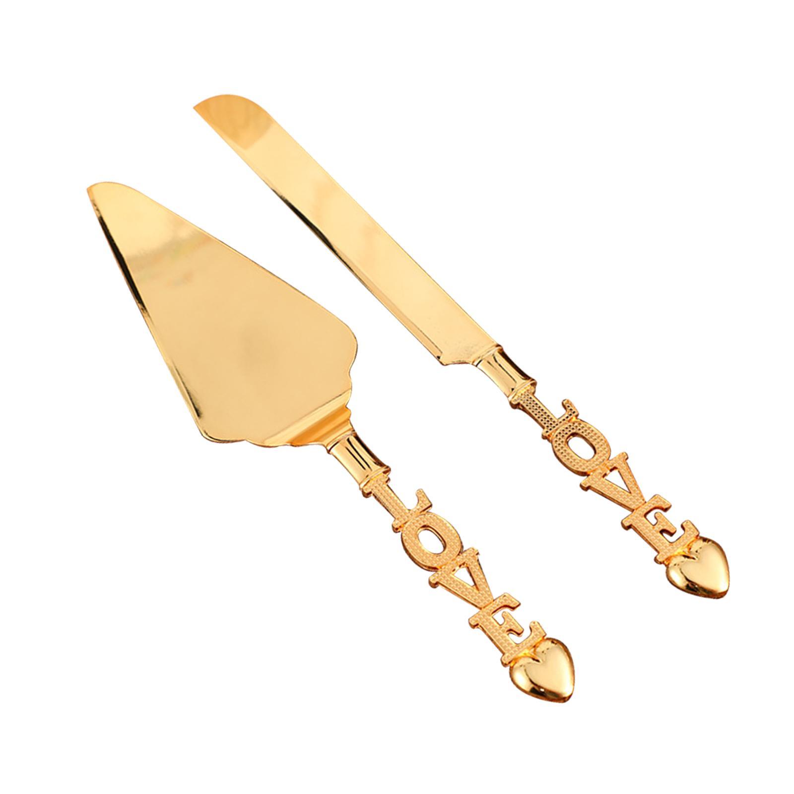 Cake Serving Set Spatula Baking Tool Cake Cutting Set for Wedding Supplies