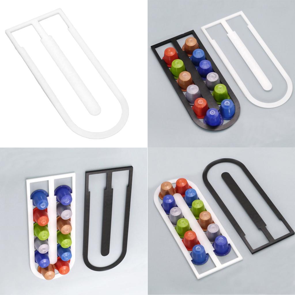 Coffee Capsule Pod Holder Stand Rack Hold 12 Capsules for