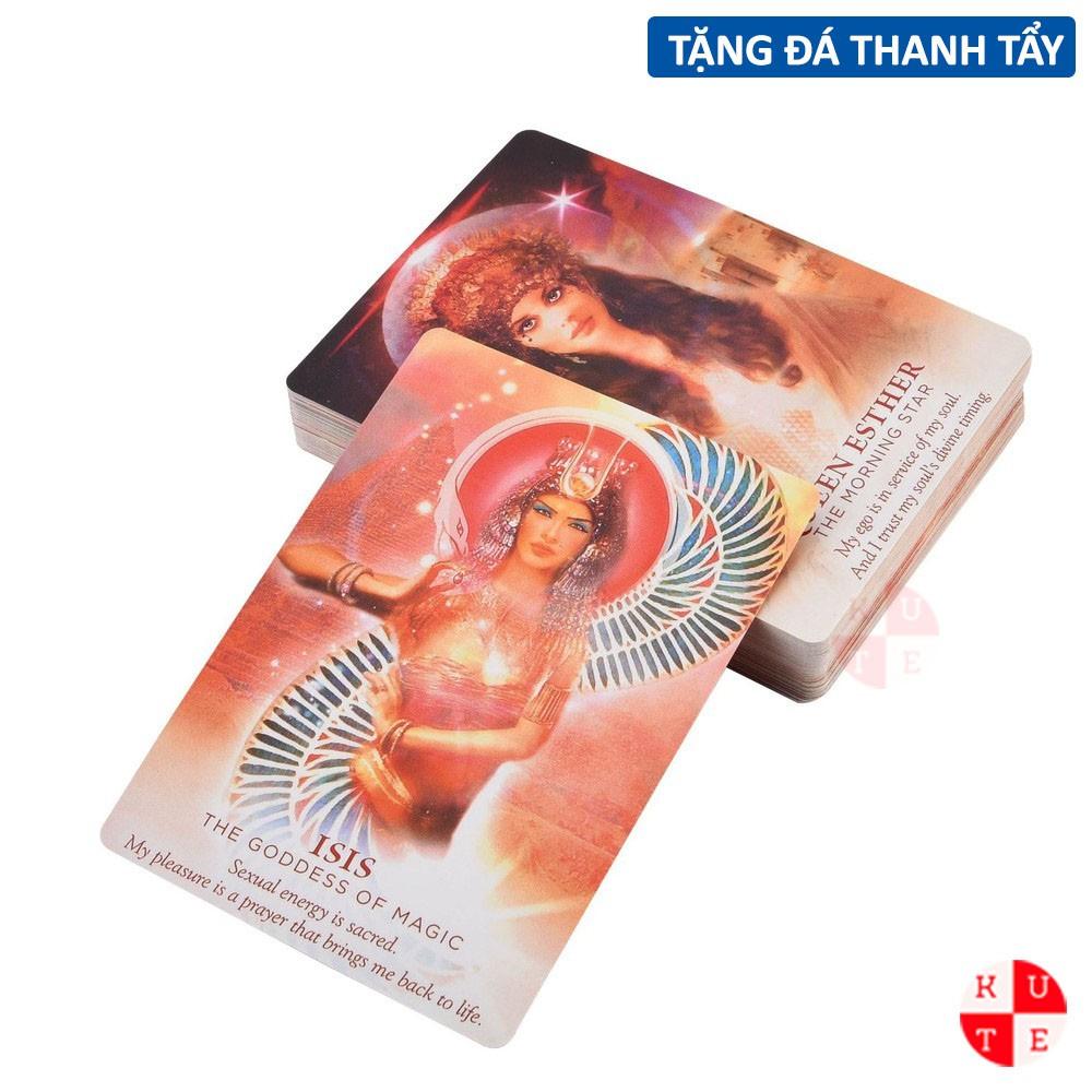 Bài Oracle Divine Feminine 53 Lá Bài Tặng Đá Thanh Tẩy