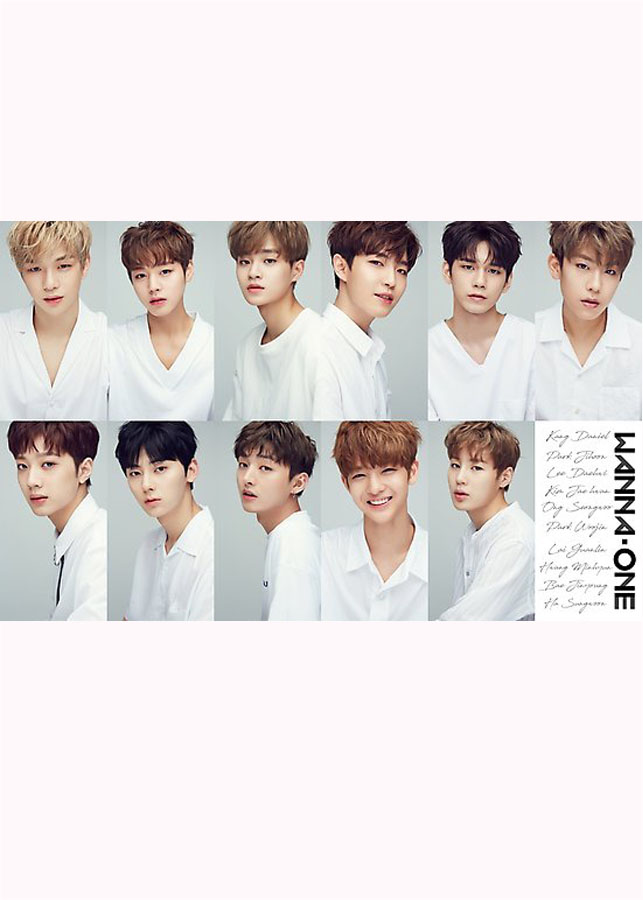 Poster Wanna One tranh treo tường 8 tấm 29 x 49