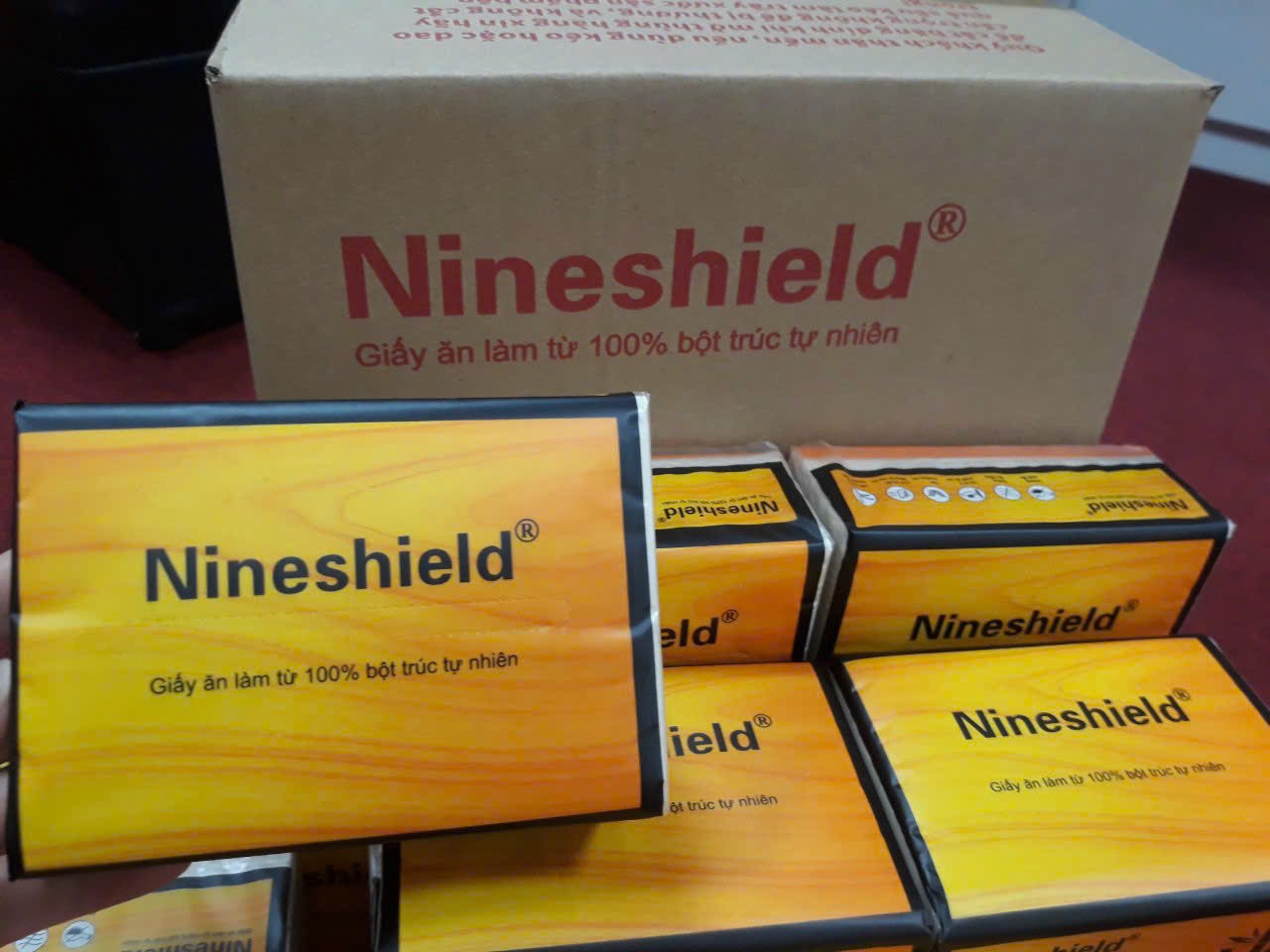 Giấy ăn Gấu Trúc Nineshield