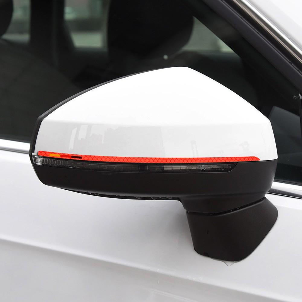 Decal Tem Dải Màu Phản Quang Dán Gương ô Tô Ms-302