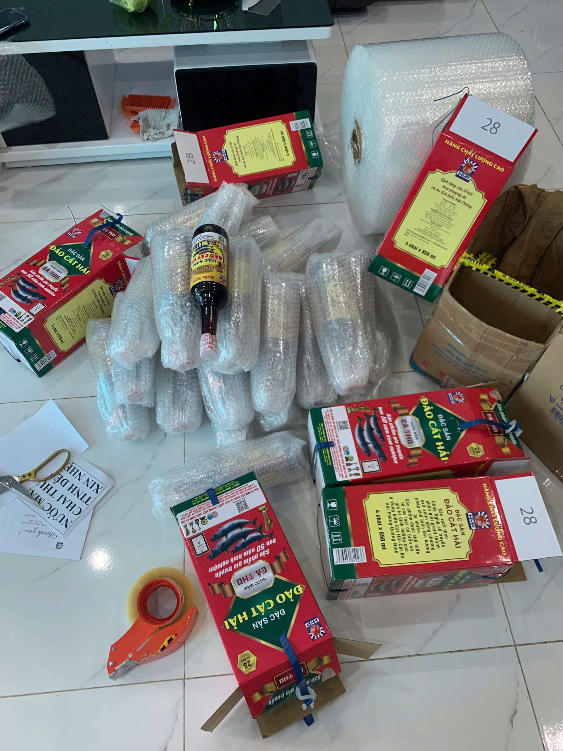 Nước Mắm Cá Thu truyền thống 29 độ đạm,650ml/chai