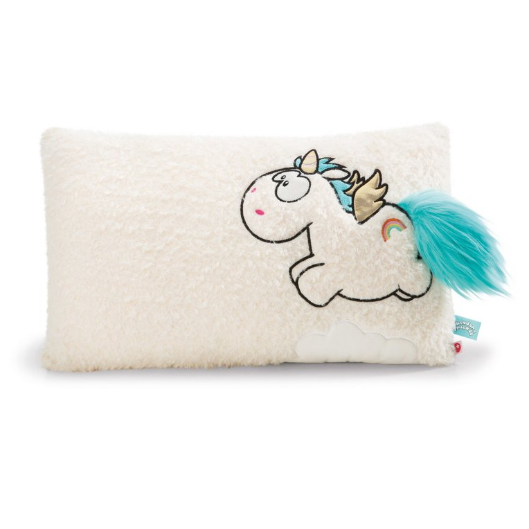 Gối Bông - Unicorn Rainbow Xanh 40111 (43 x 25 cm)