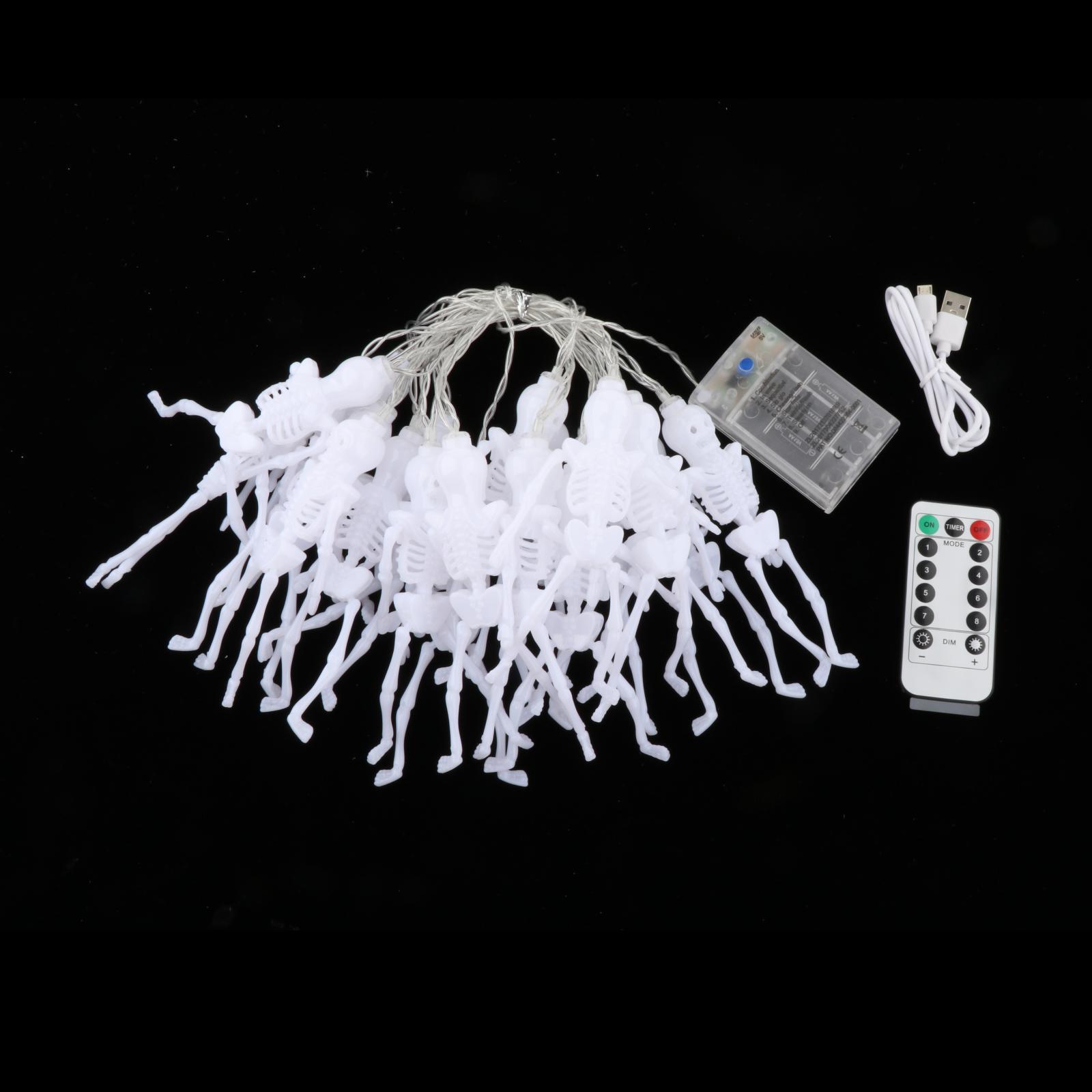 Halloween String Lights Decorations for Fireplace Horror Atmosphere