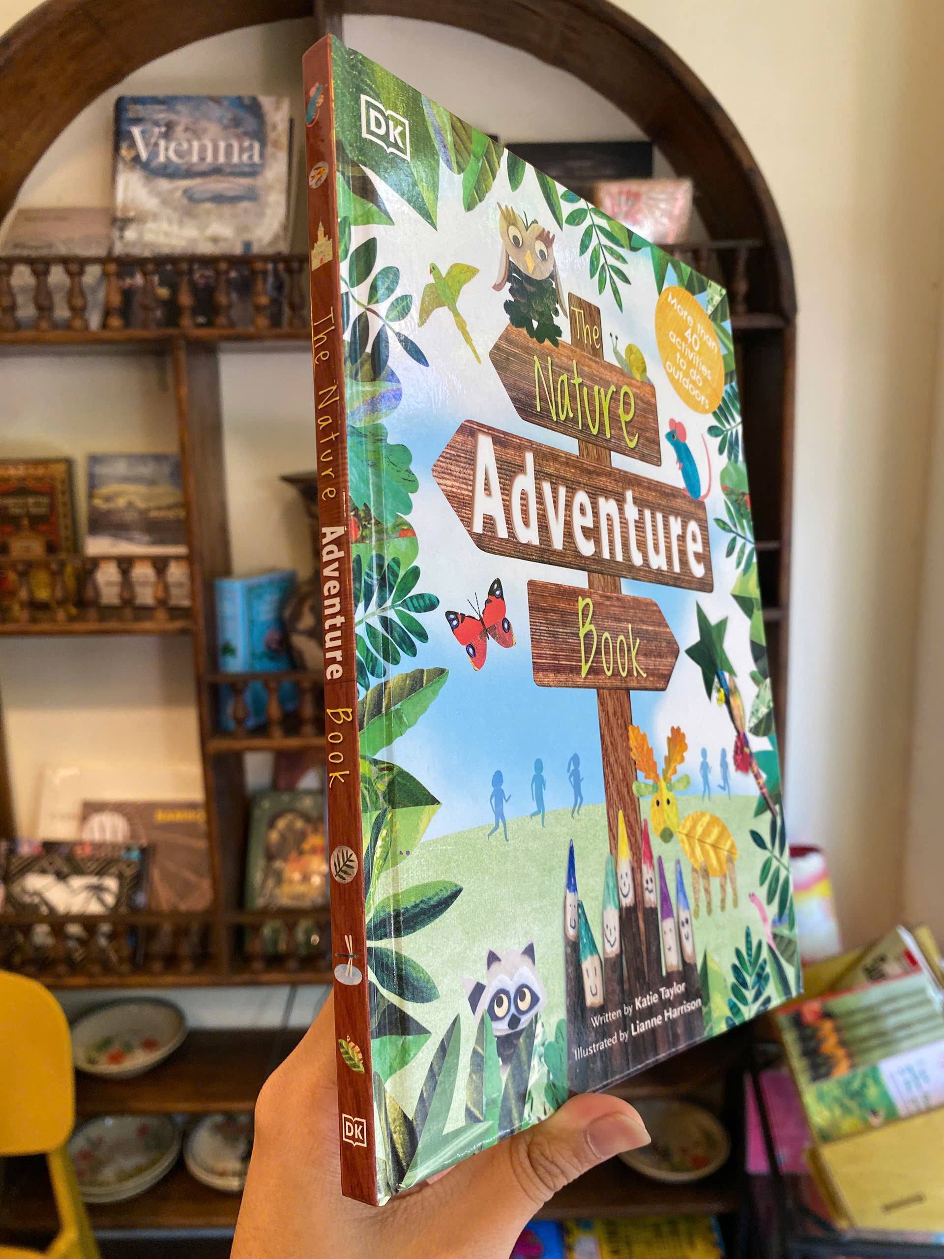 Sách - The Nature Adventure Book: 40 activities to do outdoors - DK Children Book in English