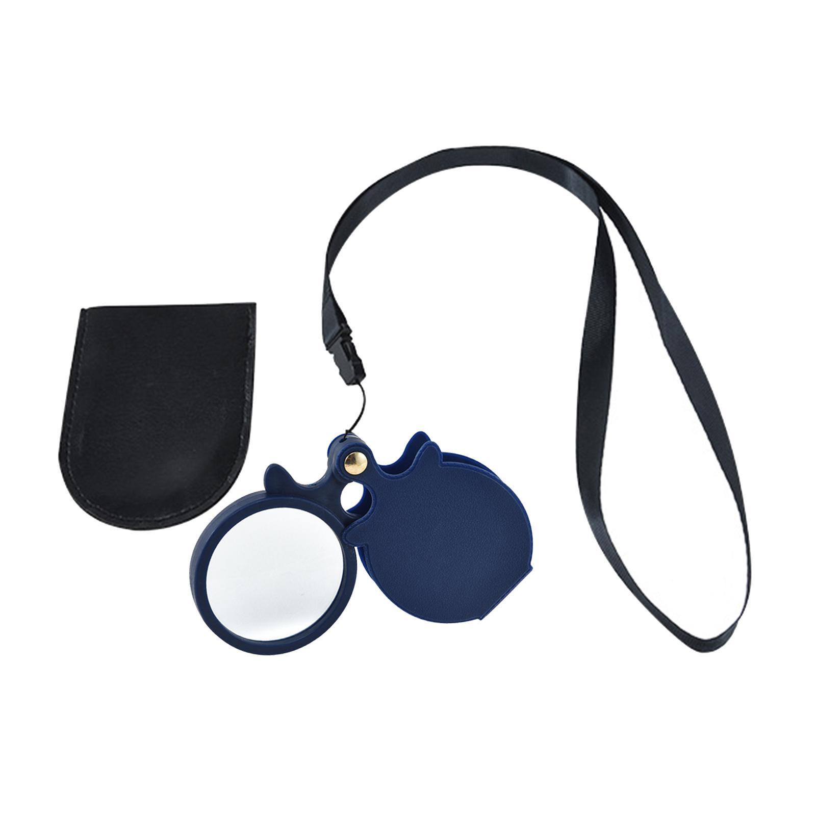 64mm Portable Mini Handheld Reading Magnifying Glass Tool