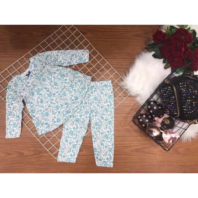 Bộ tay dài Babydoll cho bé gái