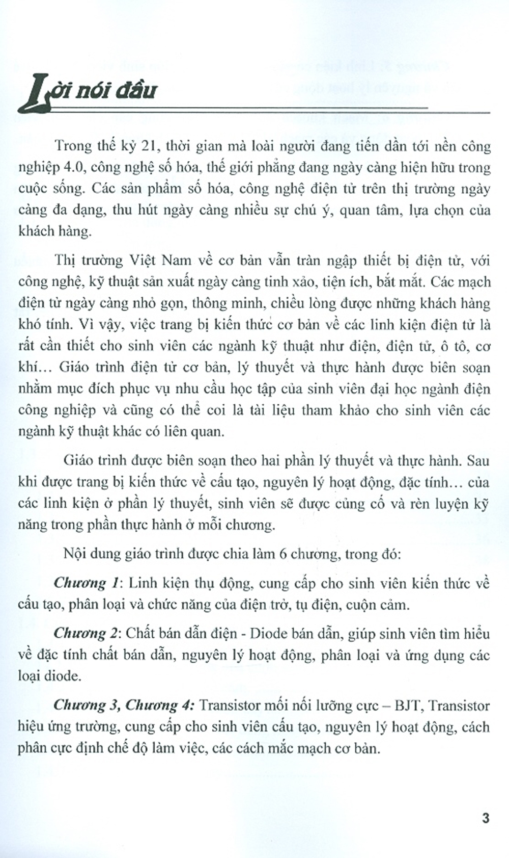 Giáo Trình Điện Tử Cơ Bản - Lý Thuyết Và Thực Hành