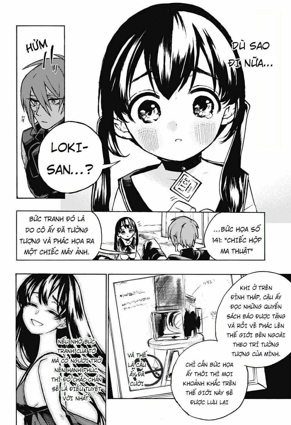 những bức họa quái dị của phù thủy chapter 5 36