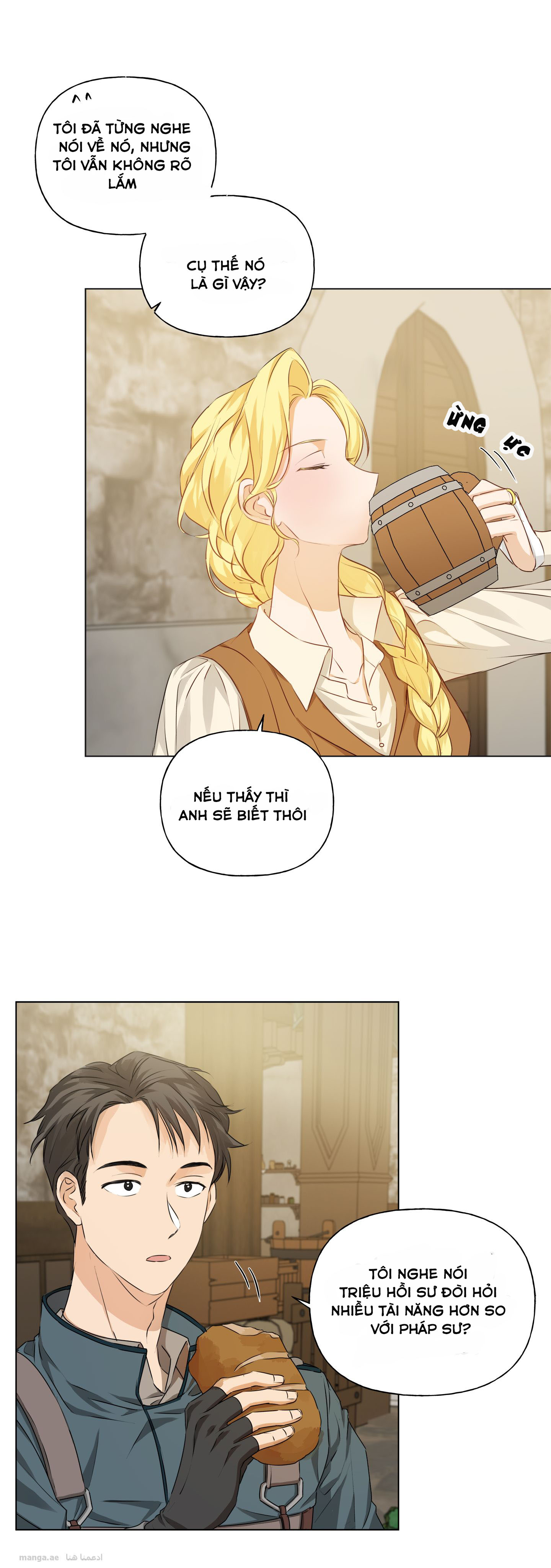 triệu hồi sư với mái tóc màu hoàng kim chapter 81 26