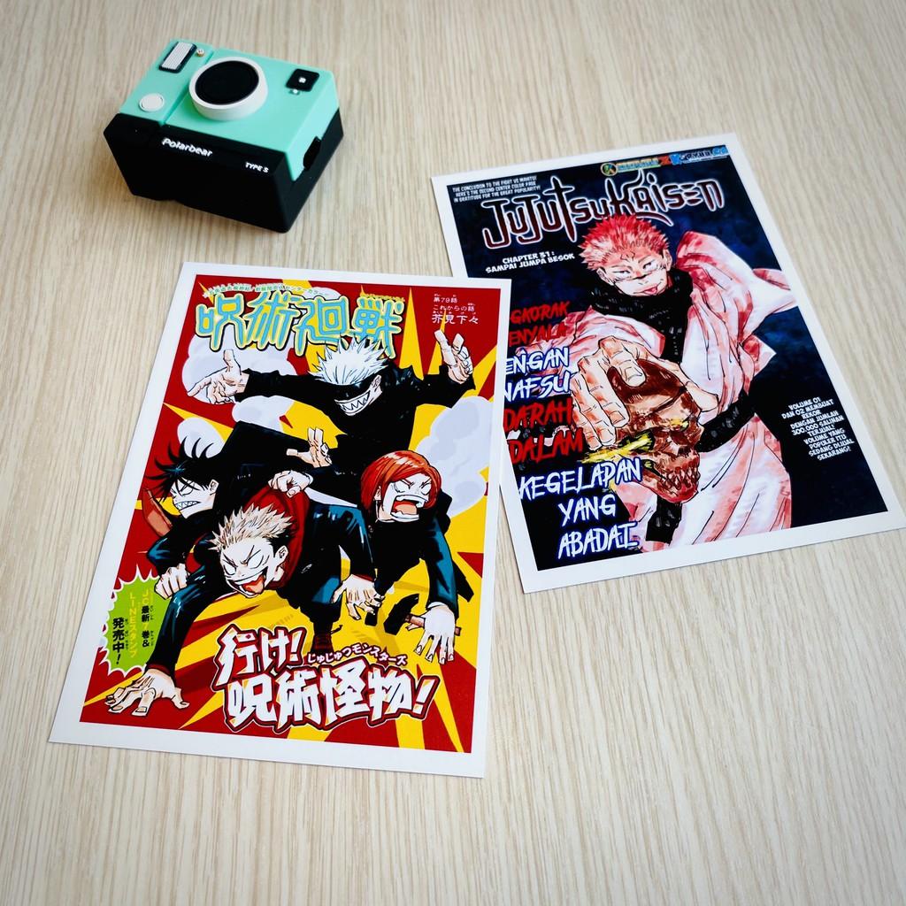 Bộ 20 tấm postcard Chú thuật hồi chiến Jujutsu Kaisen