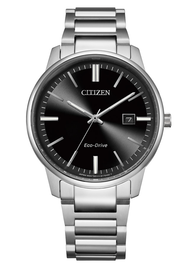 Đồng Hồ Nam Citizen Dây Thép Không Gỉ BM7521-85E - Mặt Đen (Sapphire)