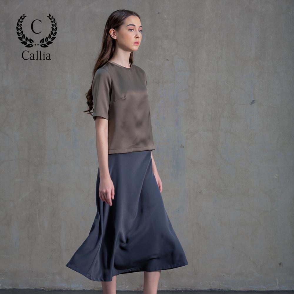 Chân váy chữ A nữ Callia Shj
