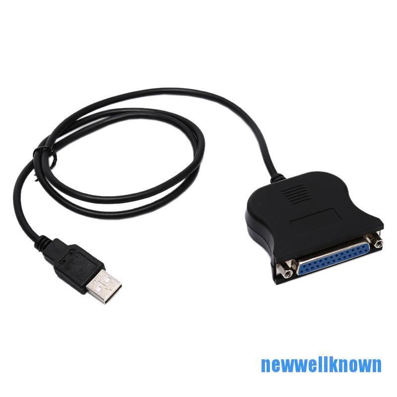 Cáp máy in LPT Paralle IEEE 1284 - Cáp chuyển LPT Paralle IEEE 1284 25 pin sang USB 2.0 cho máy in máy quét