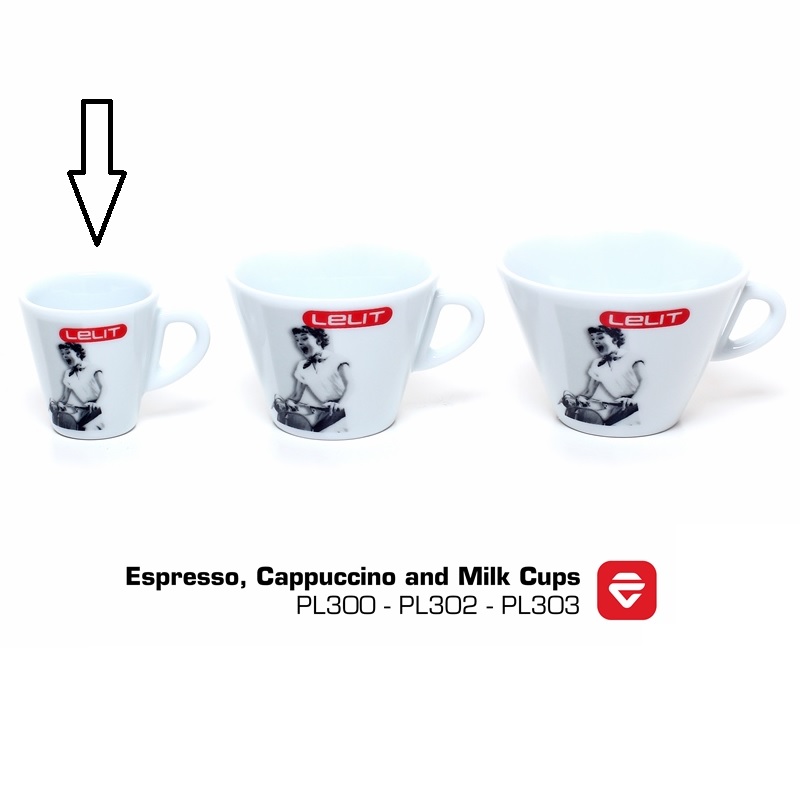 Bộ tách LELIT ESPRESSO/CAPPUCCINO/MILK CUPS COLLECTION - Hàng chính hãng