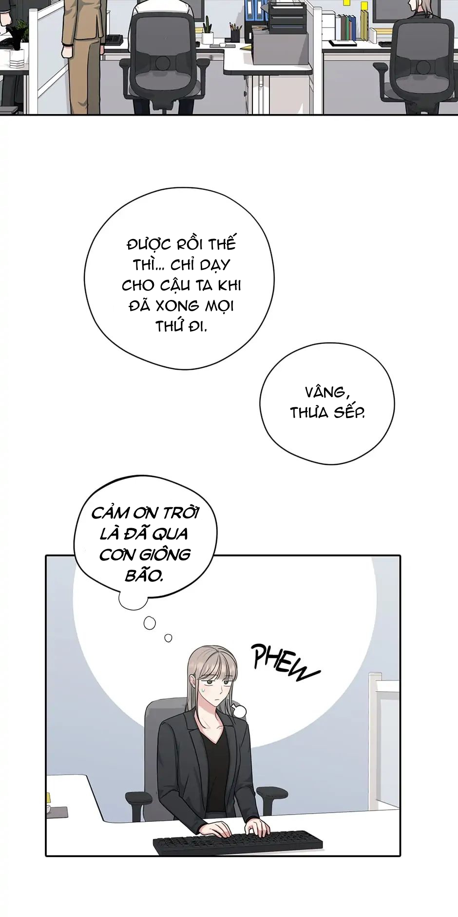 Sếp Là Fan Siêu Bự Của Tôi chapter 39.1 - Trang 14