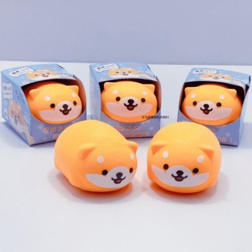 HOT: Chó Shiba XẢ STRESS - Chó Shiba silicon co dãn, dẻo, đàn hồi ngộ nghĩnh, giải tỏa căng thẳng, xả STRESS