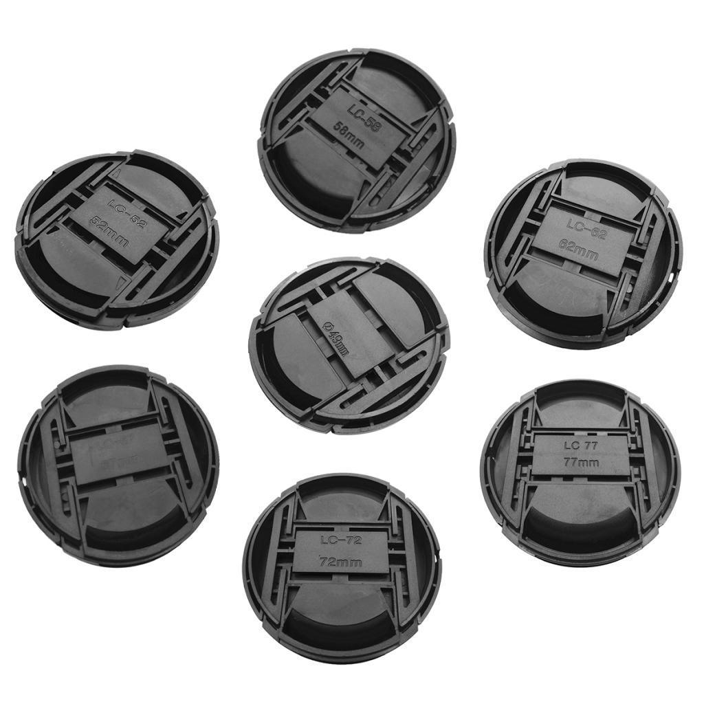Lens Cap Protective Cover 49 mm 62 mm 67 mm 72 mm 77 mm