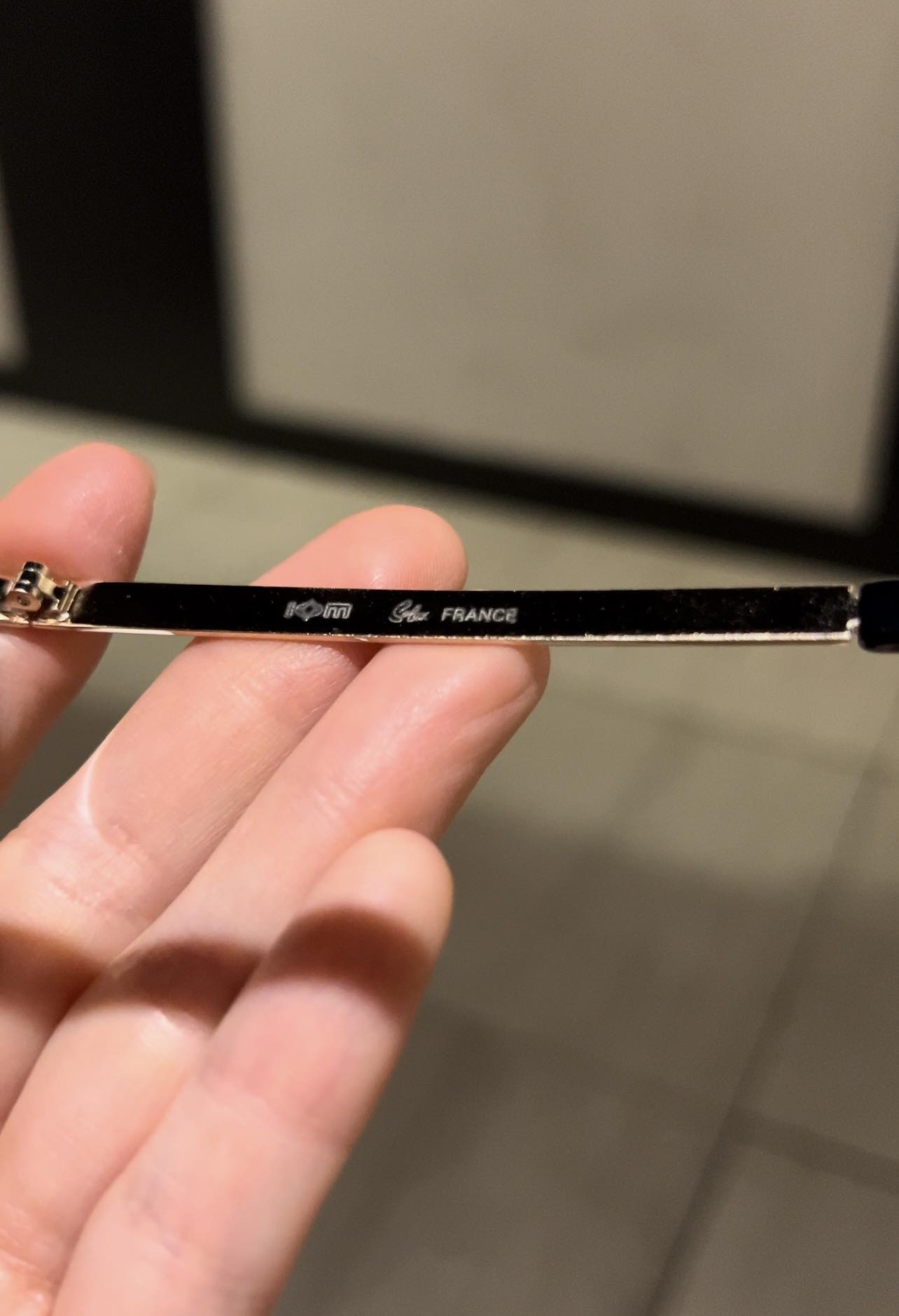 Kính râm Nam Solex chữ H cao cấp mạ vàng 14K gọng titan
