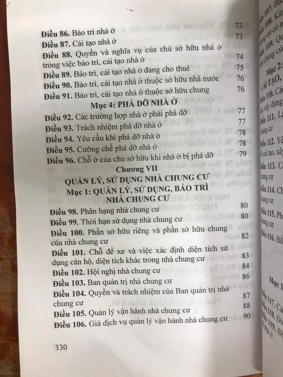 Sách luật nhà ở năm 2014 và văn bản hướng dẫn thi hành