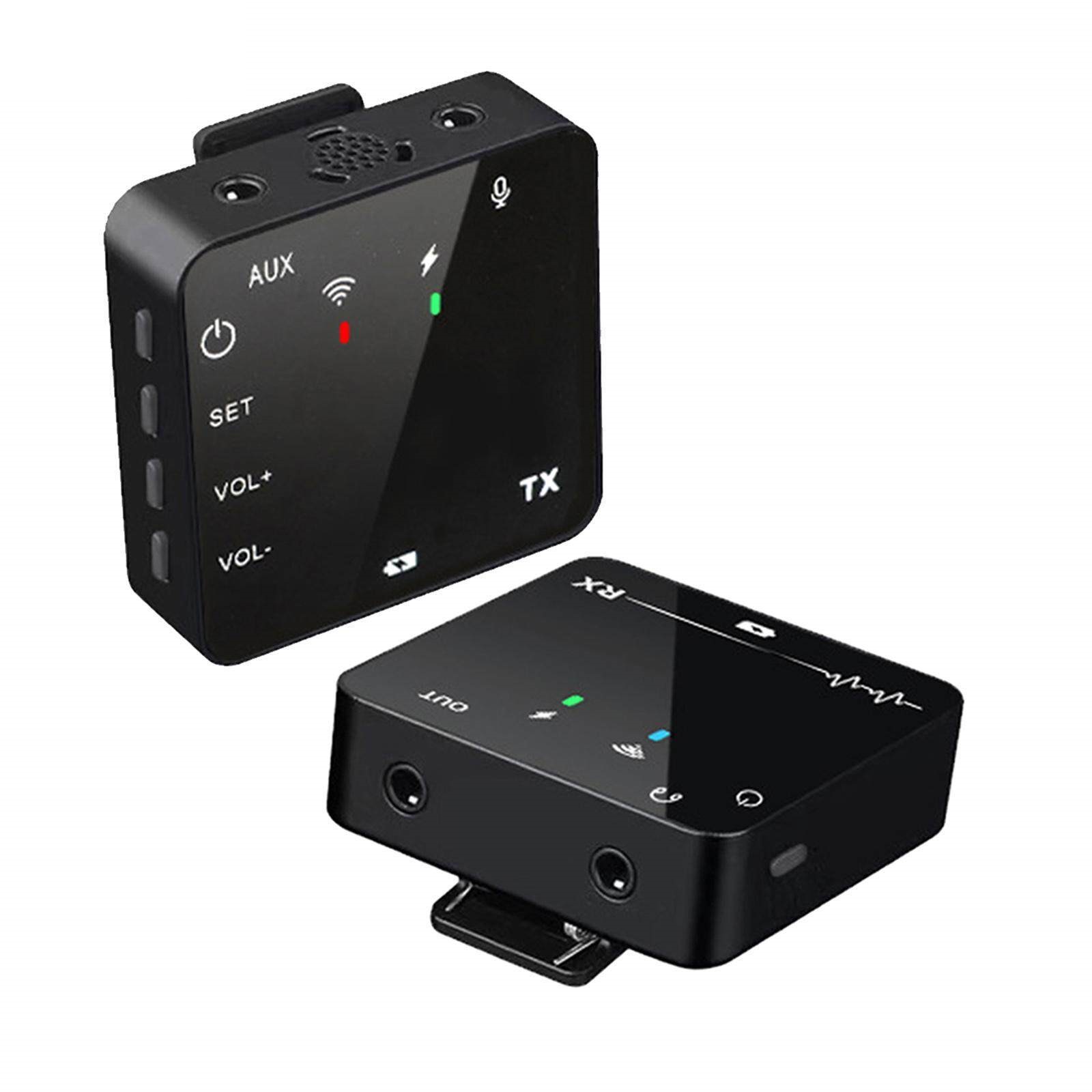 Bộ Micro cài áo ANC GO Audio Wireless Lavalier Microphone Giao diện Type C