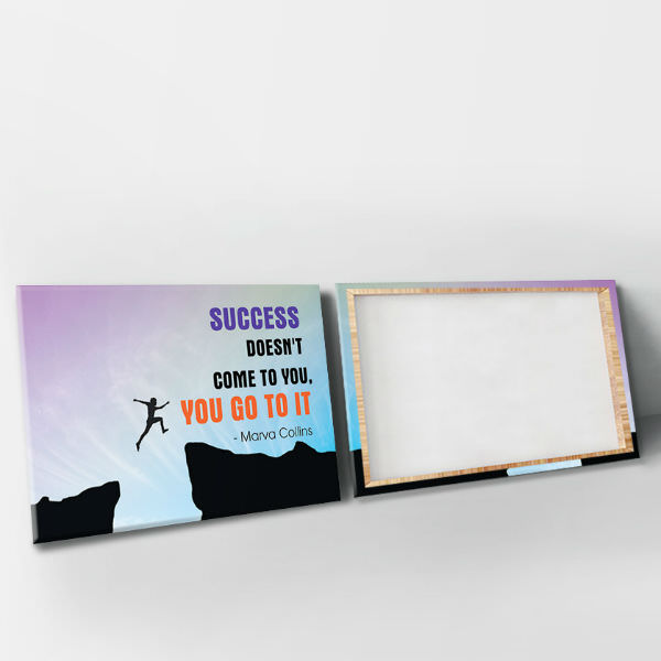 Tranh Canvas Không Viền Trích Dẫn: "Success Doesn'T Come To You, You Go To It" W193