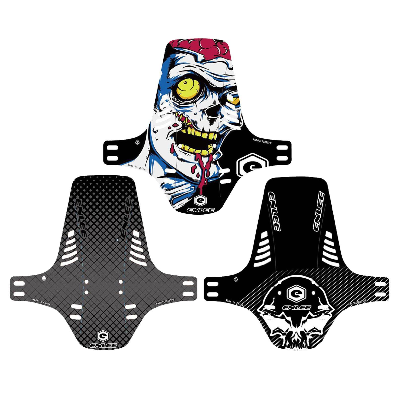 Durable Bike , Mountain Road Bike Mudguards, Flexible Front and Rear Mud Guard Compatible for 26", 27.5", 29" Bicycles