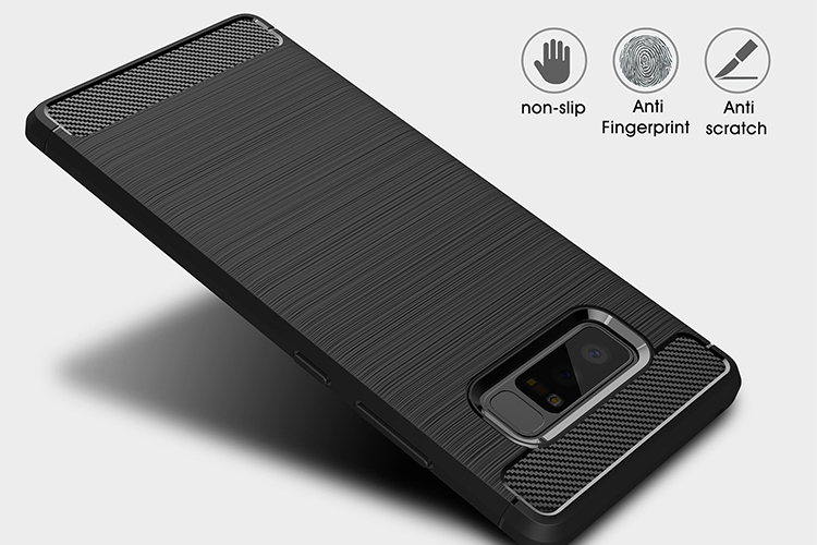 Ốp Lưng Dẻo Chống Sốc Dành Cho Samsung Galaxy Note 8 - Hàng Nhập Khẩu