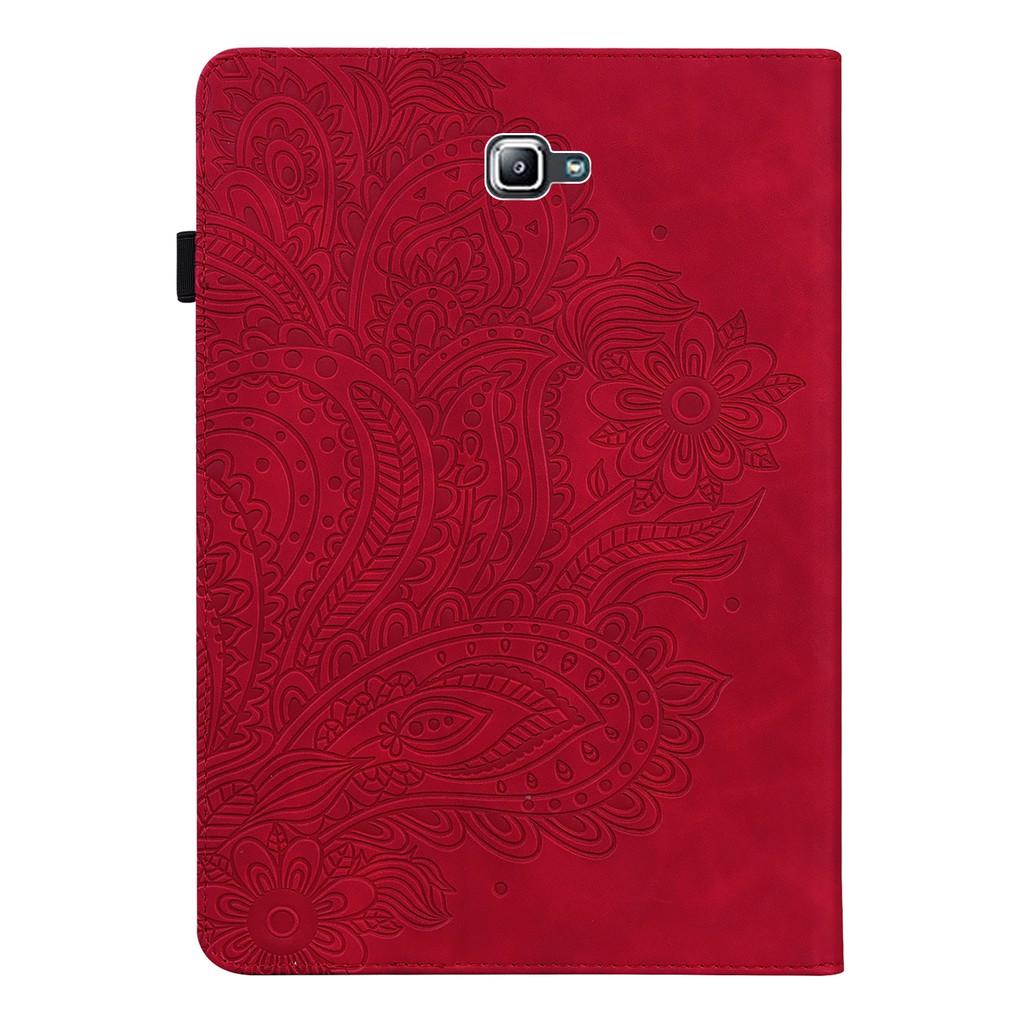 Ốp lưng dạng ví da mềm lật chống sốc dành cho máy tính bảng Samsung Galaxy Tab A 10.1  SM-T580 SM-T585