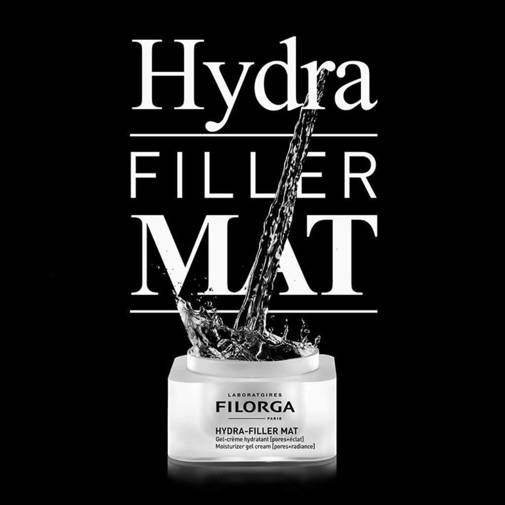 Kem dưỡng cấp nước cho da hôn hợp, hỗn hợp dầu - Filorga Hydra Filler Mat