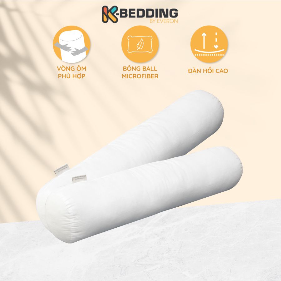 Ruột gối ôm K-Bedding by Everon - Trắng