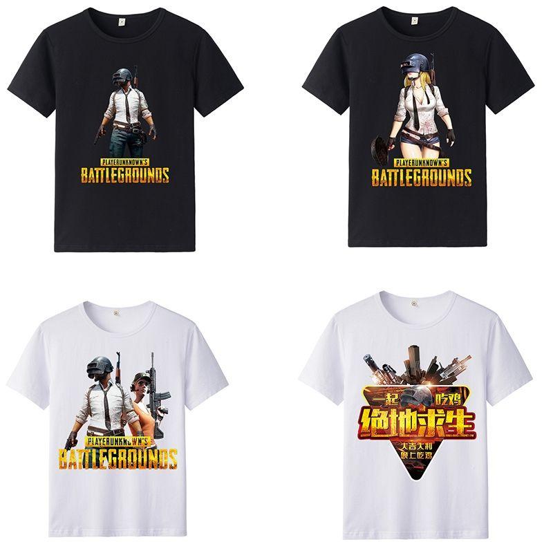 Áo Thun In PUBG Hai Màu Trắng Đen giá rẻ nhất
