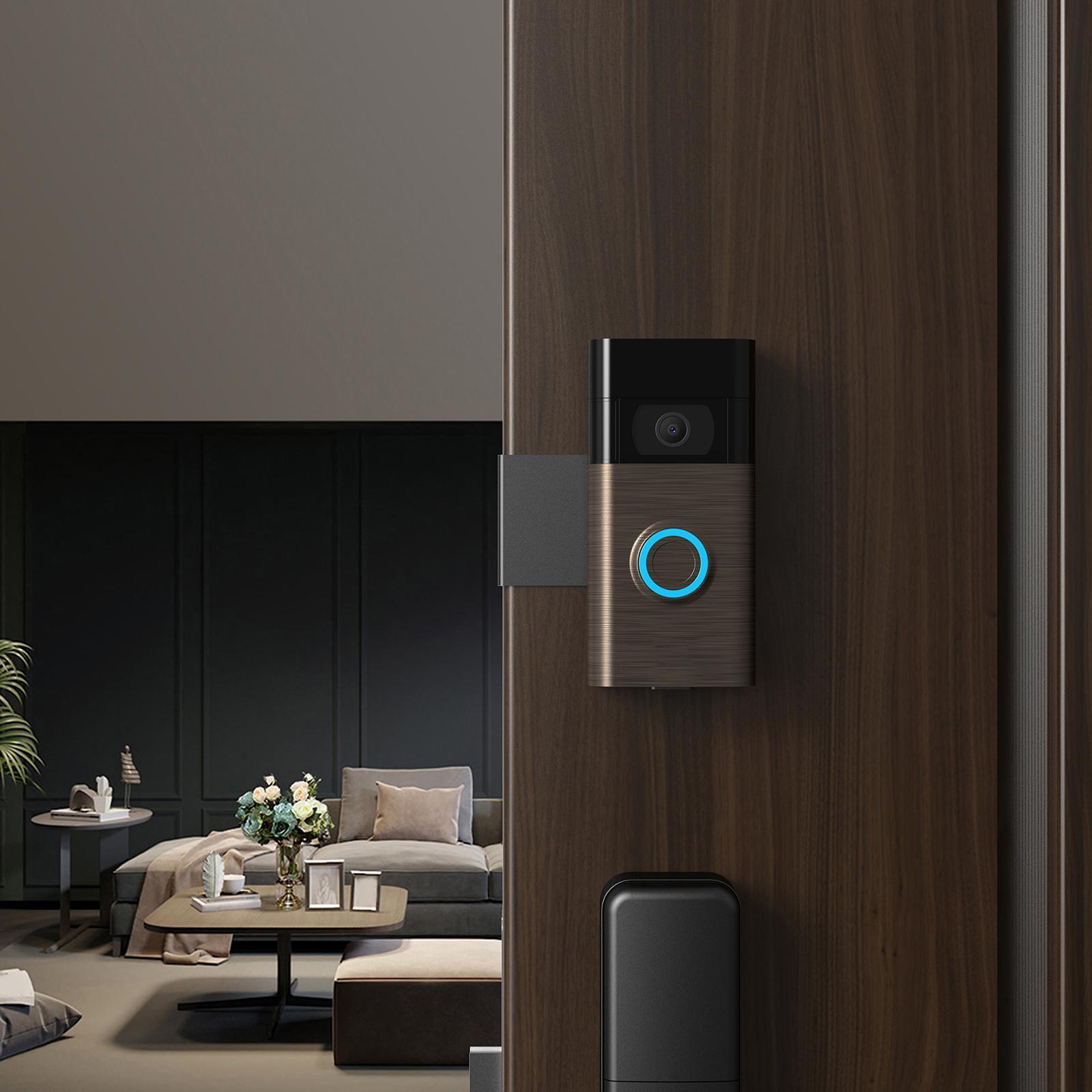 Video Doorbell Mount Accessories Adjustable Doorbell Holder for House