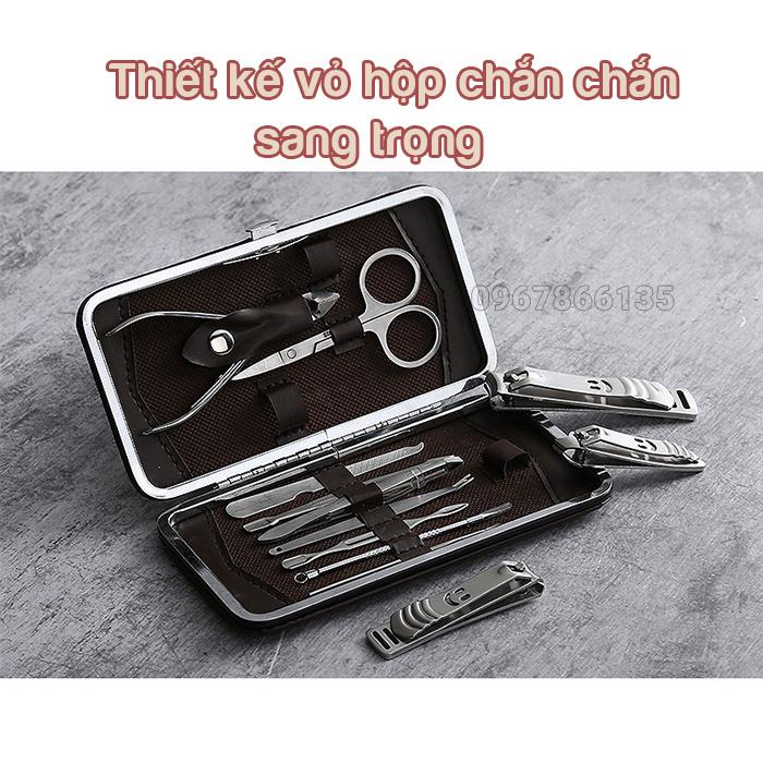 Bộ dụng cụ cắt bấm móng tay 12 chi tiết tiện lợi