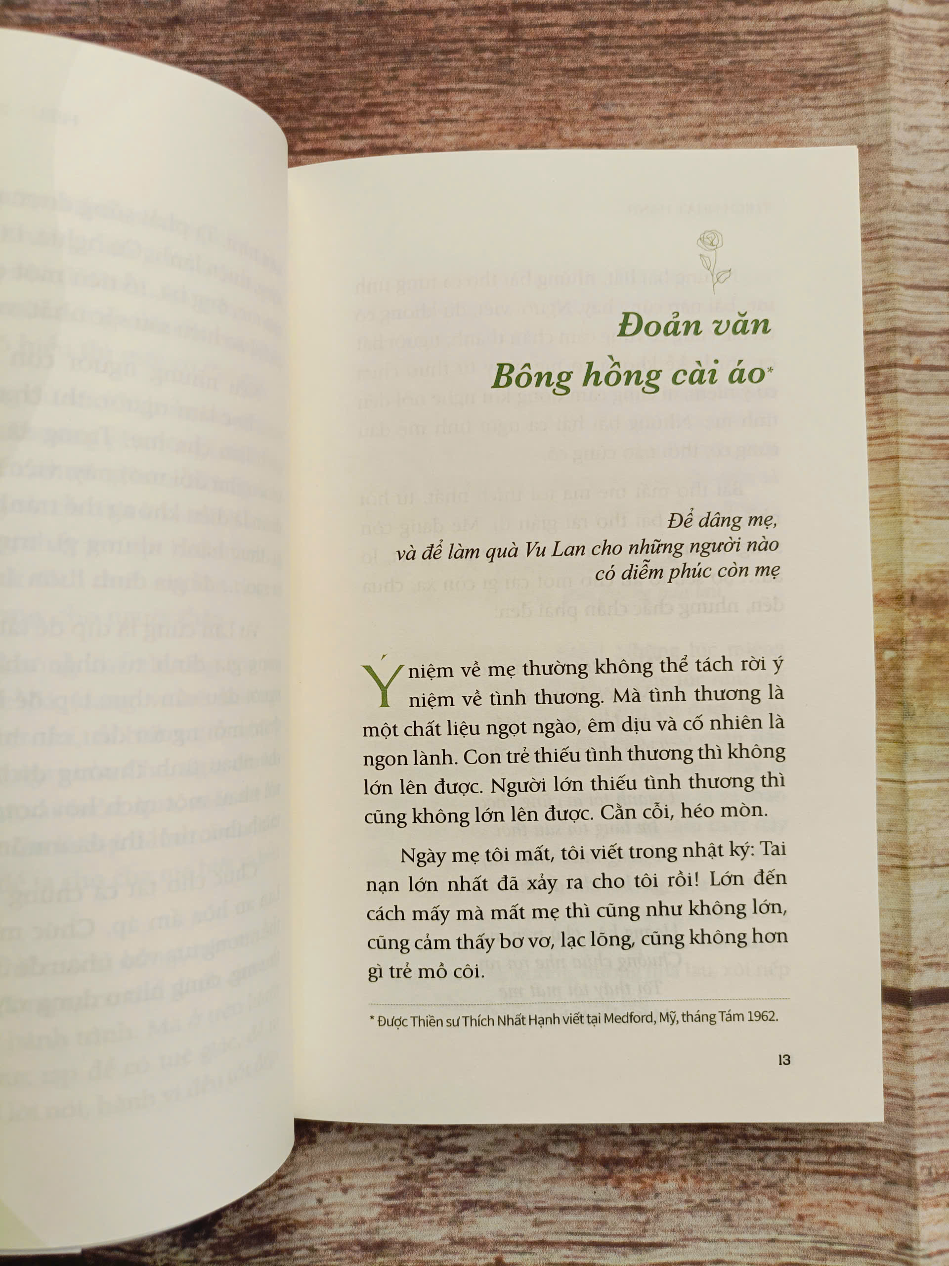 Hiếu - Thở cho Ba, Mỉm cười cho Má - Thích Nhất Hạnh