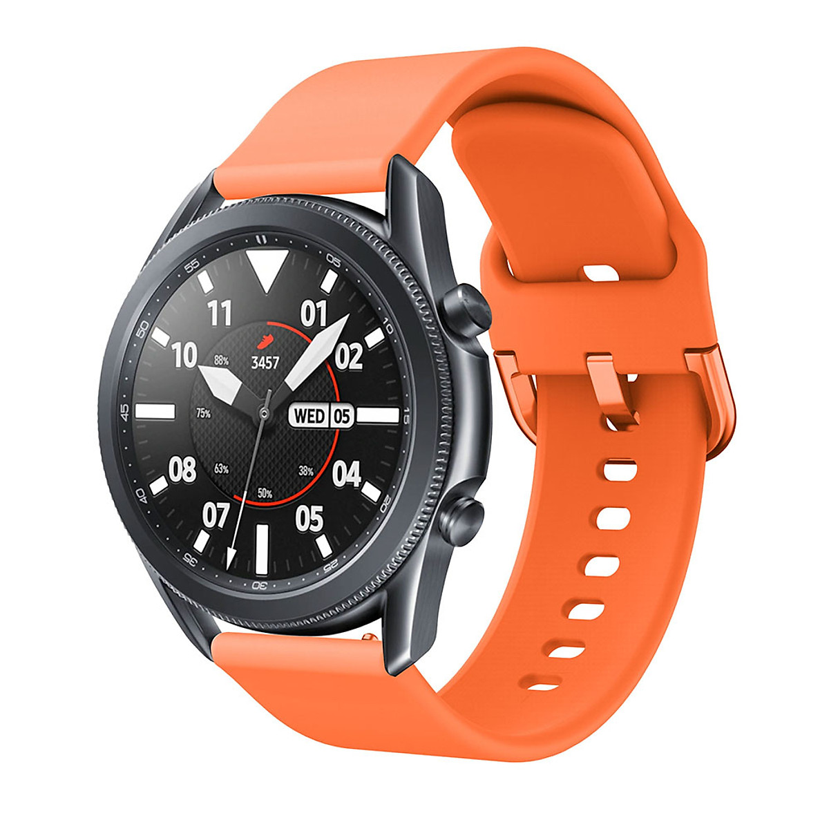 Dây Cao Su Genius Cho Đồng Hồ Galaxy Watch 3 41mm / 45mm Hàng chính hãng PHANHDUONG đủ size màu