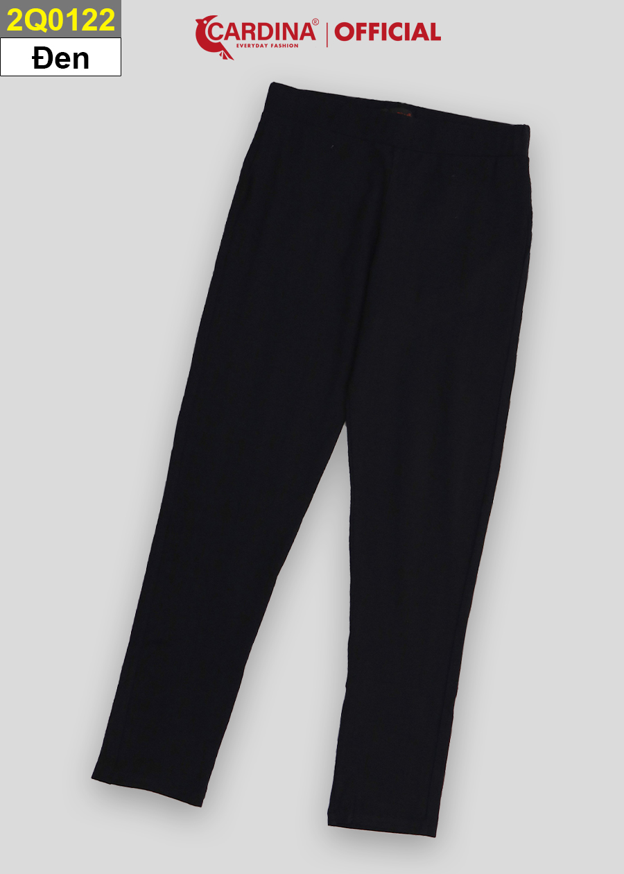 Quần legging nữ CARDINA chất viscose cao cấp bản cạp chun co giãn thoải mái siêu bền 2Q01
