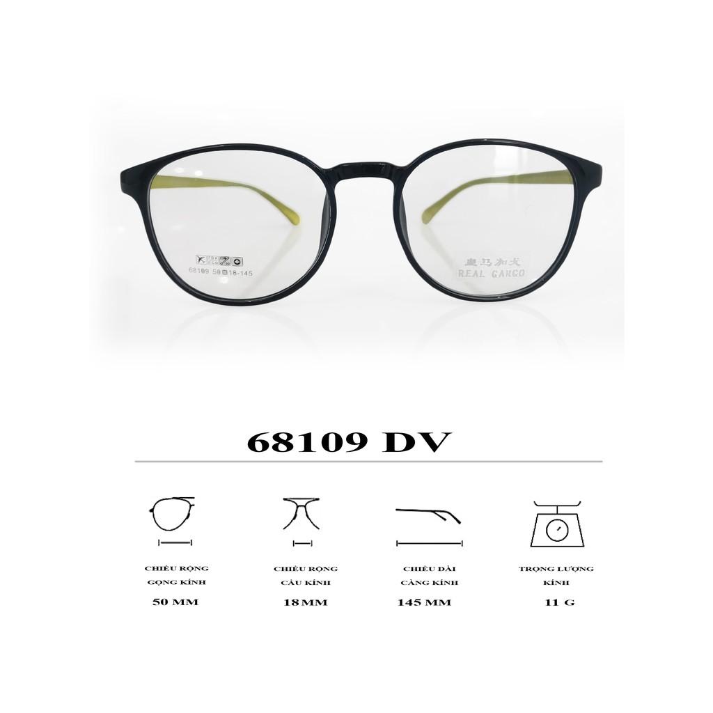 Gọng Kính TR90 Siêu Nhẹ Siêu Bền Thời Trang – Hàng Chính Hãng 68109