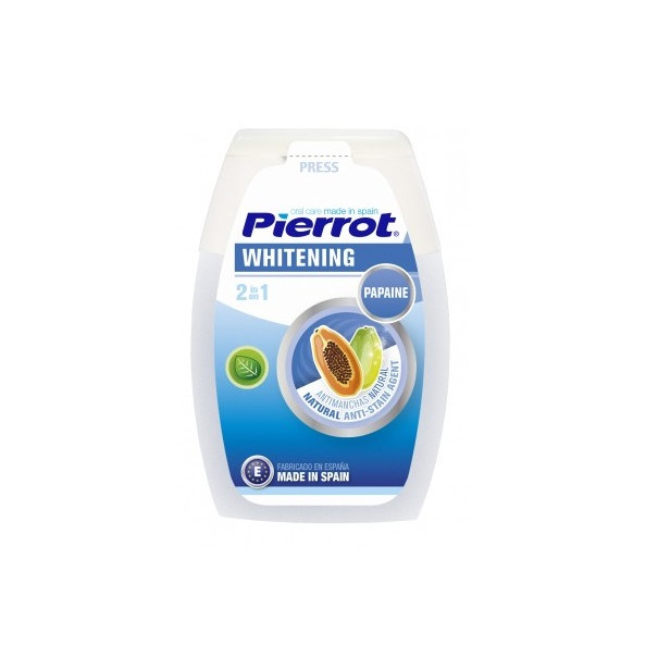 Kem đánh răng làm trắng răng 2 trong 1 PIERROT 75ml