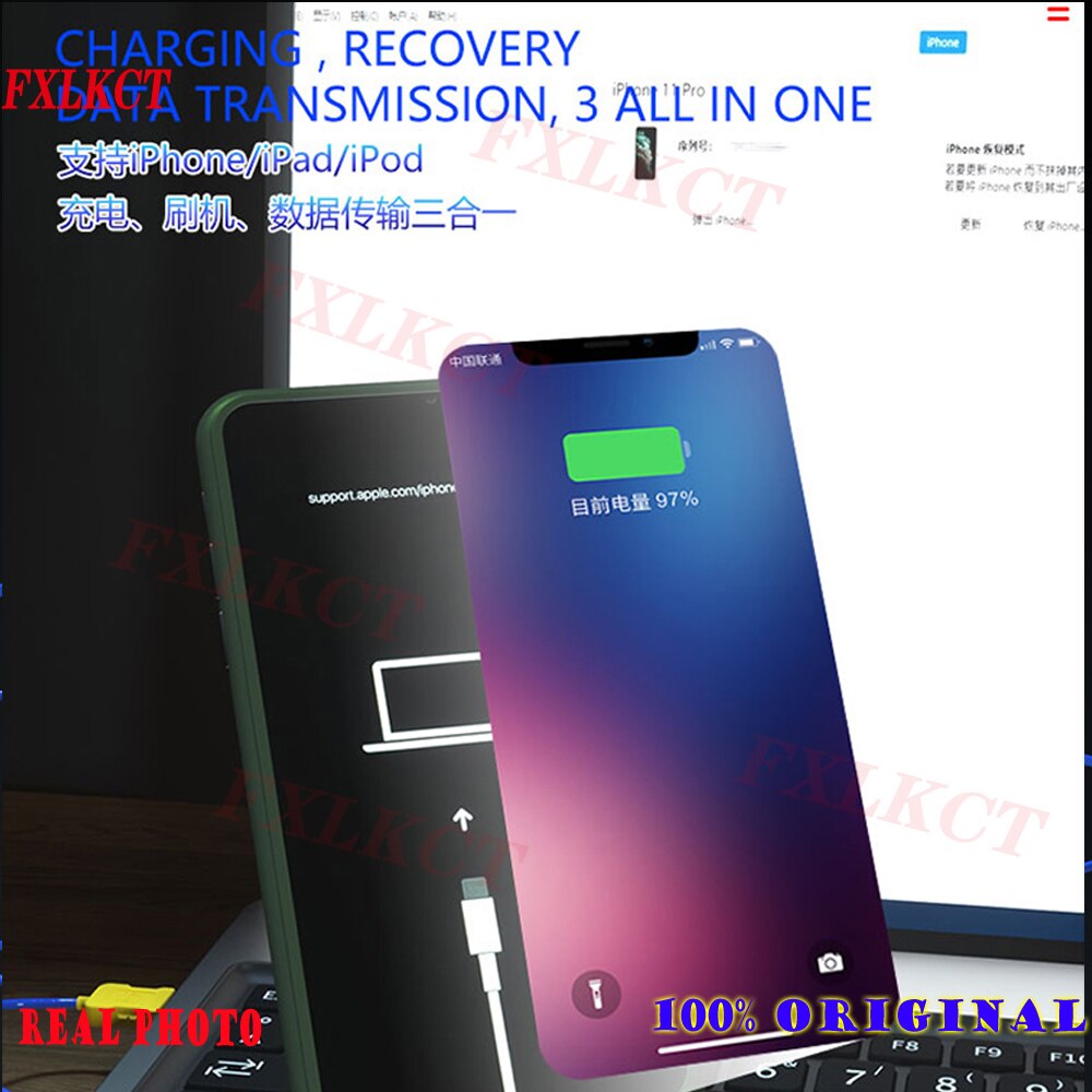 Cáp chạy phần mềm dành cho  iPhone, iPad tự đưa máy về chế độ Recovery không cần bấm nút MECHANIC iData