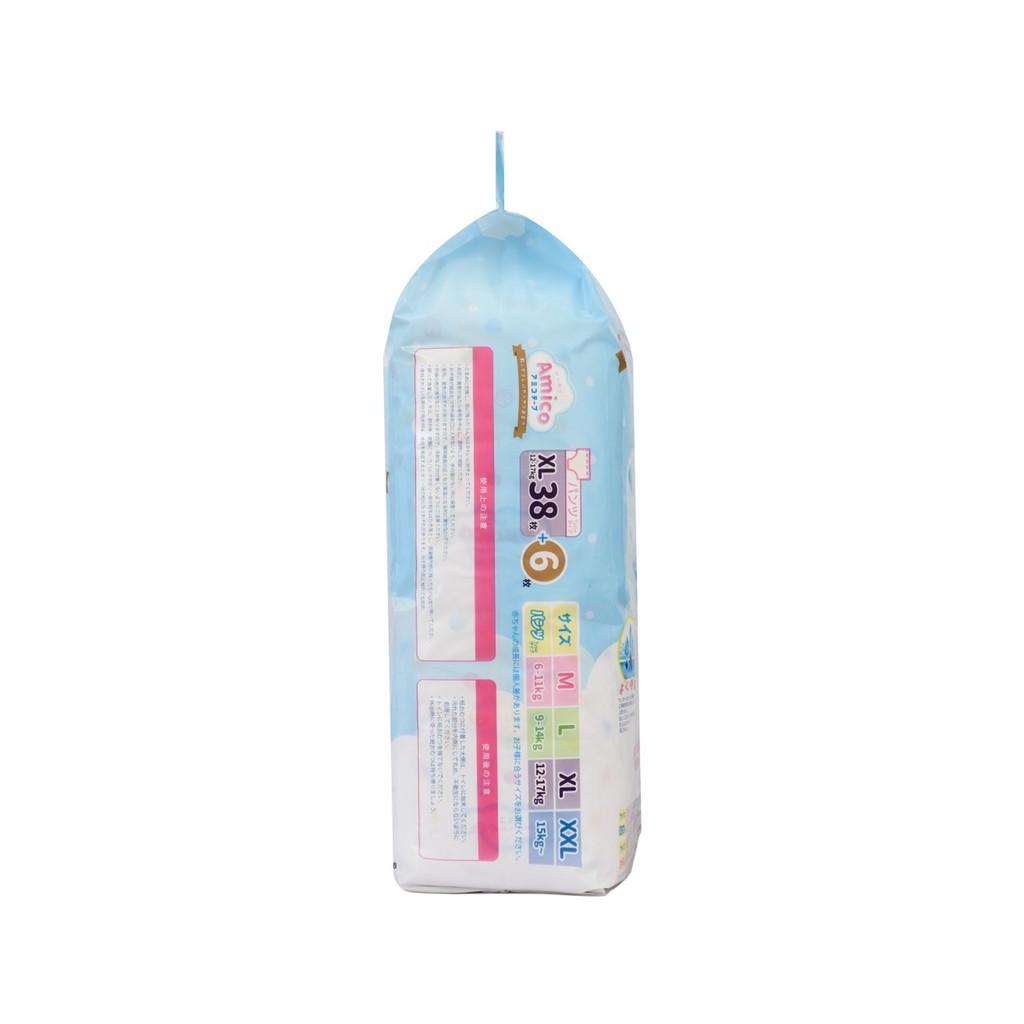 Bỉm - Tã quần Amico size XL 38 + 6 miếng